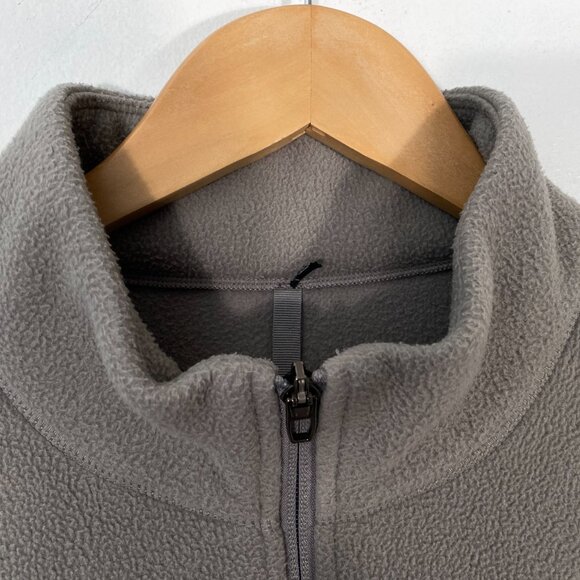 M3DTCS - Lululemon Oversized-Fit Fleece Half Zip Gull Grey men's size M - Picture 3 of 6